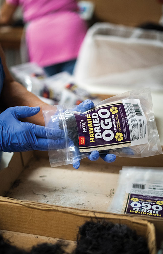 a person holding a bag of seed