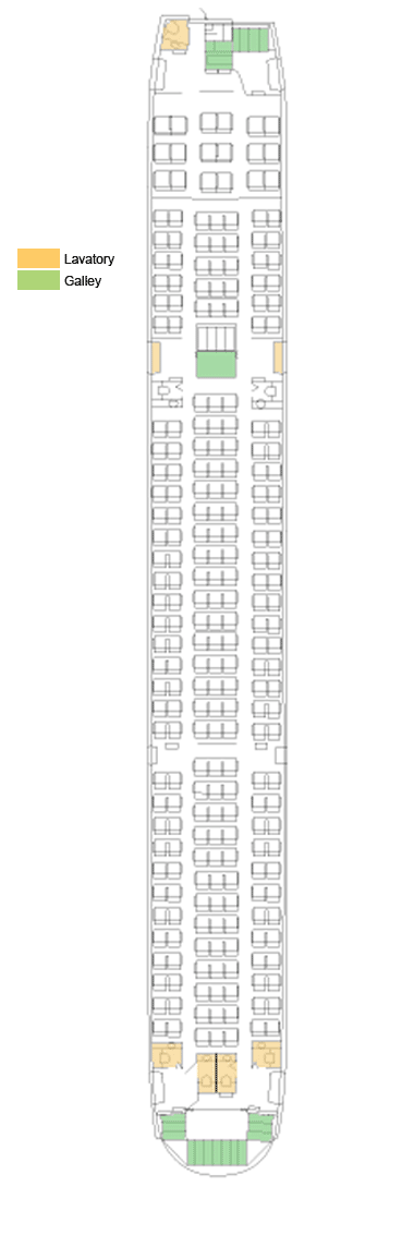 Boeing 767-300ER Site Map