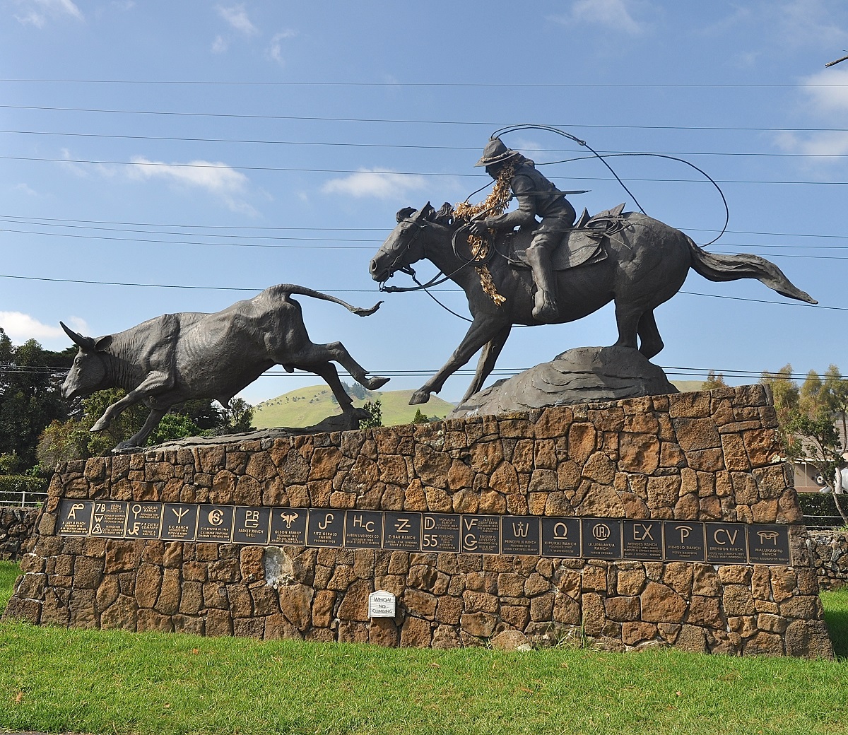 Cowboy statue