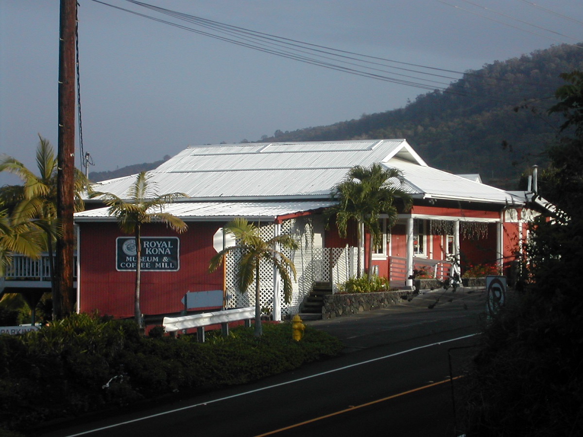 Coffee mill roadside
